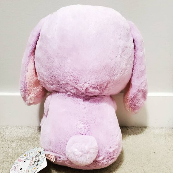 Pote Usa Loppy Lovely Heart Plush (Light Purple) - Picture 3 of 4